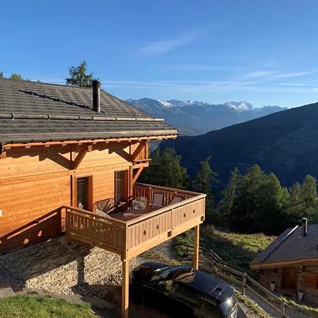 샬레 In Les Masses With Garden